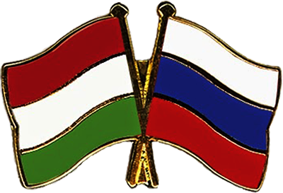magyar és orosz zászlók